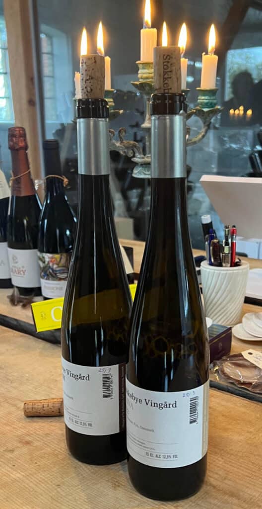 By Stokkebye white wines (Photo: DanishWine.com).