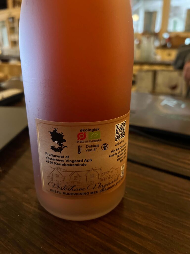 organic wine from vesterhave vineyard (Photo:DanishWine.com).